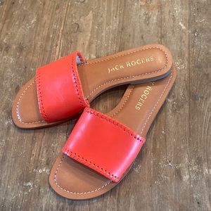 Super cute Jack Rogers slides new with tags size 8!
